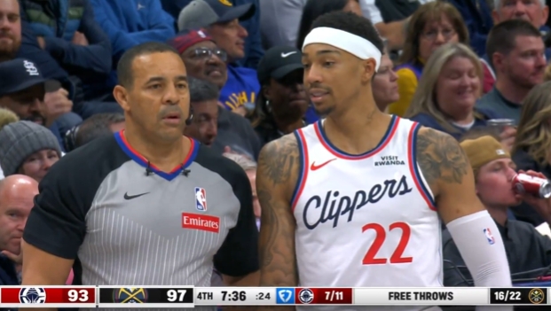 泰伦·卢比裁判懂！快船遭遇补哨 但规则中未找到依据！