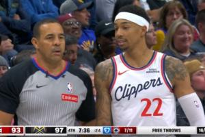 NBA赛事争议：哈达威三罚引发犯规争议