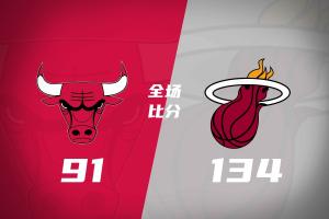 热火主场大胜公牛，轻松取得比赛胜利