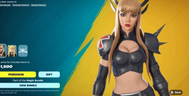 《堡垒之夜》新皮肤引争议！深V设计被指太性感，玩家吵翻天【球盟会】