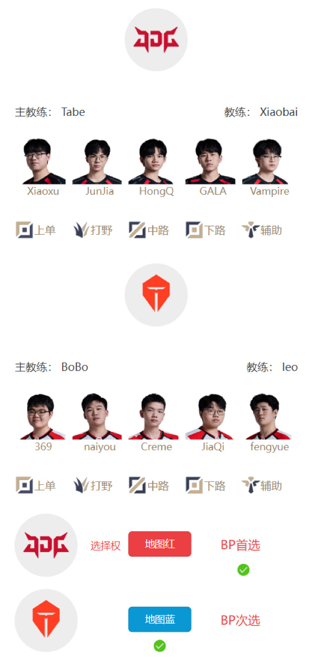 LPL季后赛明日首发：HongQ来LPL的首个Bo5！Shanks迎战老东家WE