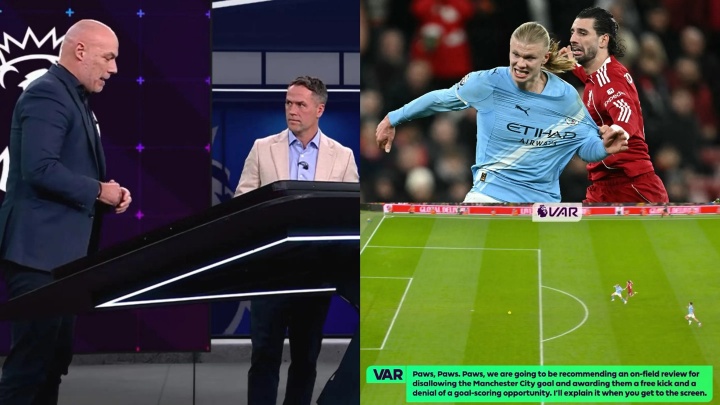 【曼城】英超官方节目解释索博红牌:哈兰德犯规,必须倒回犯规起始点(图1) 【曼城】英超官方节目解释索博红牌:哈兰德犯规,必须倒回犯规起始点(图1)