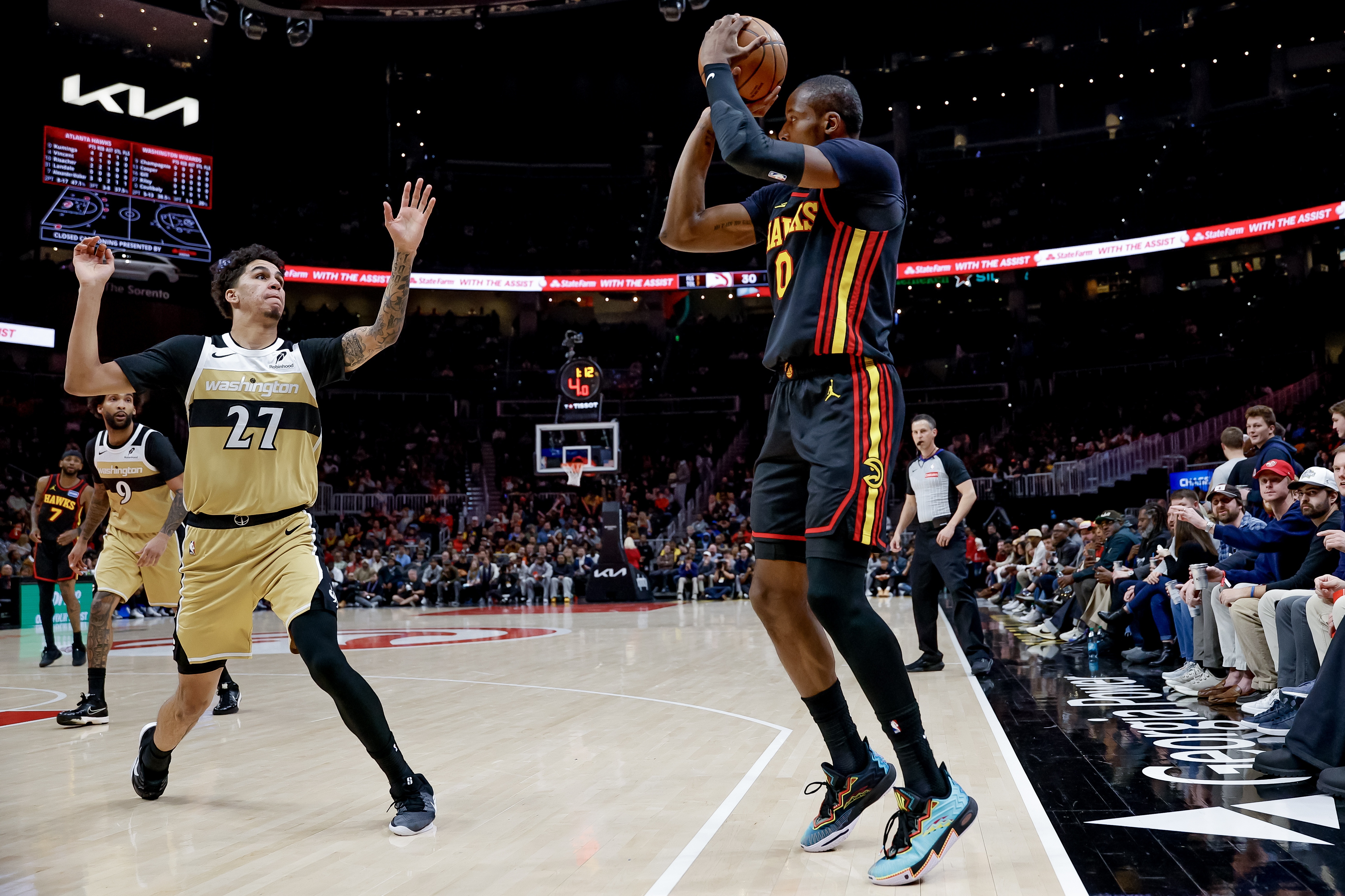 [勇士]离开勇士即爆发！库明加老鹰首秀24分钟砍下27分7篮板打脸科尔(图5)