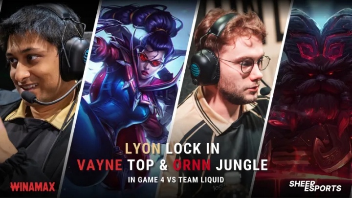 【万博电竞】LYON选出上单薇恩打野奥恩 打野奥恩为职业赛场历史第二次