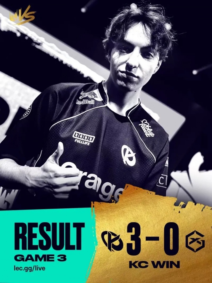 【万博电竞】下路双星轮流发力，KC横扫GX挺进败者组决赛