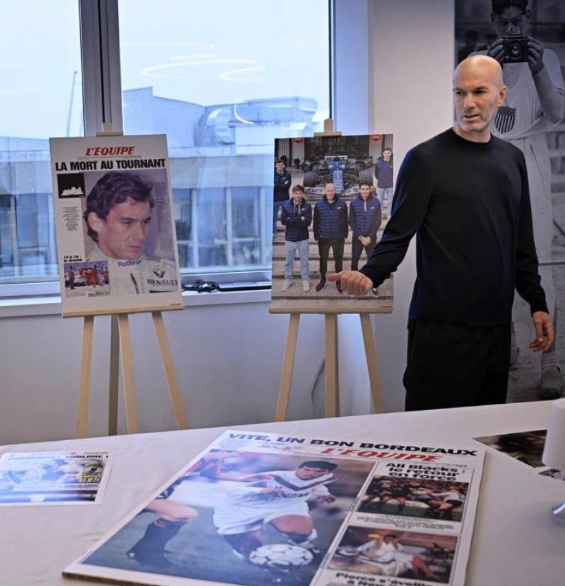 【皇家马德里】齐达内：塞纳和普罗斯特之间的竞争，就像梅西和C罗一样相互成就(图1)