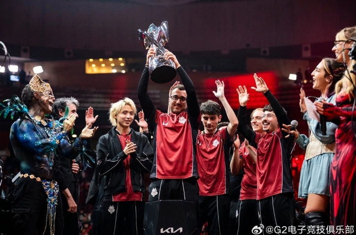 G2发布夺冠返图:当太阳升起时,我还是欧一兔