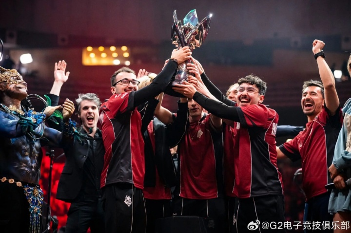 G2发布夺冠返图:当太阳升起时,我还是欧一兔