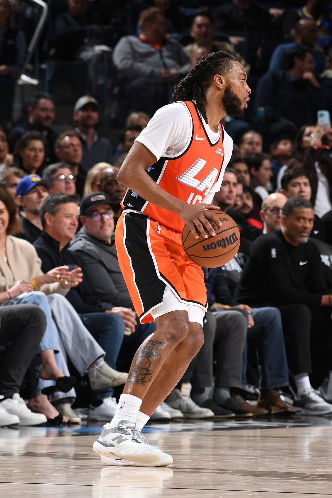 【篮球】加兰：我对首秀表现并不沮丧 下半场队友鼓励我继续投&保持侵略性(图1)