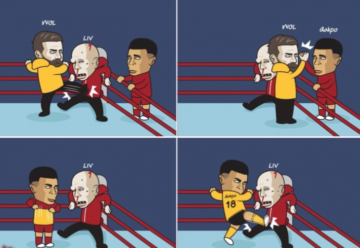 【足球】今日趣图：今天请别叫我神秘内切男，我是狼队MVP、右后卫加克波(图9)