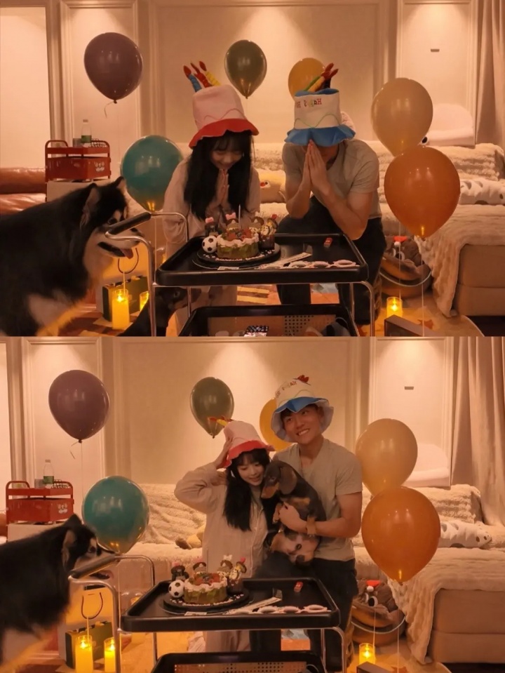 [有道理嘛?]甜蜜！李昊迎22岁生日，女友凌晨晒照发文庆生：生日快乐爱夫(图1)