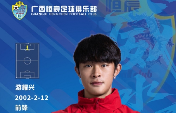 [体育世界]官方：广西恒宸官宣签下24岁前锋游耀兴 新赛季将身披12号球衣(图1)