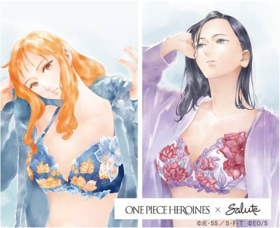 日本内衣品牌联动《海贼王》外传：娜美与罗宾新造型惊艳亮相【球盟会】