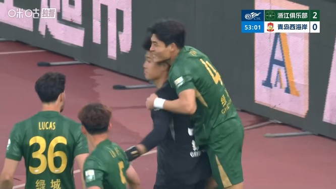 【最新速递】赵博扑点！刘浩帆拉倒阿⭐齐兹送点，浙江门将赵博力拒点球(图4)