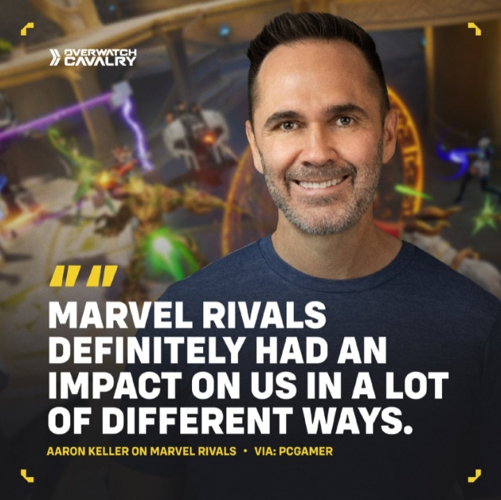 【万博电竞】《守望先锋》游戏总监承认:《漫威争锋》对守望先锋开发决策产生了影响