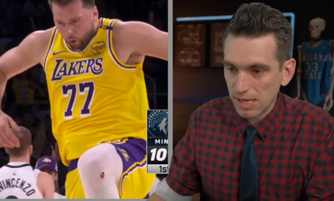 【行业动态】东契奇&库里膝盖出血之谜：不是药水⚽ 而是地板擦伤留下的真实血迹(图4)