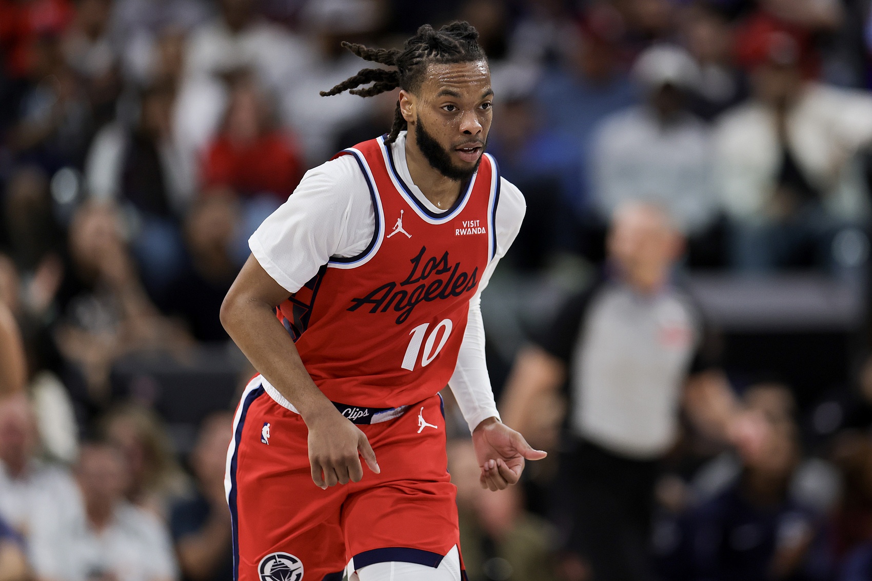 [赛场动态]加兰谈射程：大学教练画了四分线 进入联盟后我一直在苦练远投(图1)