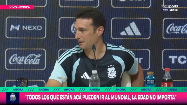 大中锋伤了斯卡洛尼赛前谈帕尼切利伤情落泪，发布会随之结束