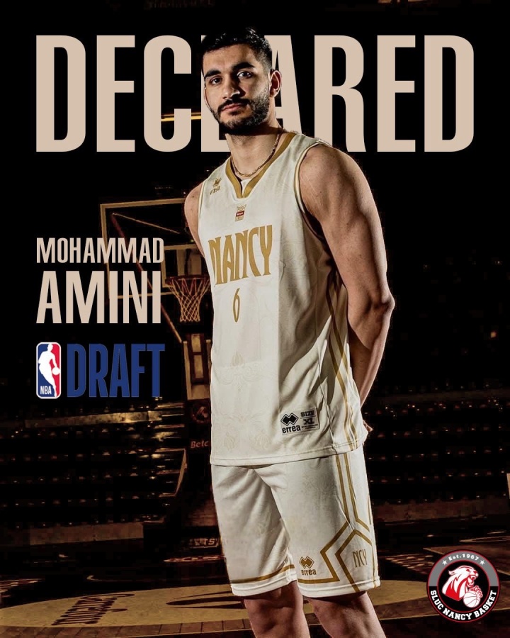 【体育世界】伊朗球员阿米尼宣布参加2026年NBA选秀 曾获2025年亚洲杯铜牌(图1) 【体育世界】伊朗球员阿米尼宣布参加2026年NBA选秀 曾获2025年亚洲杯铜牌(图1)