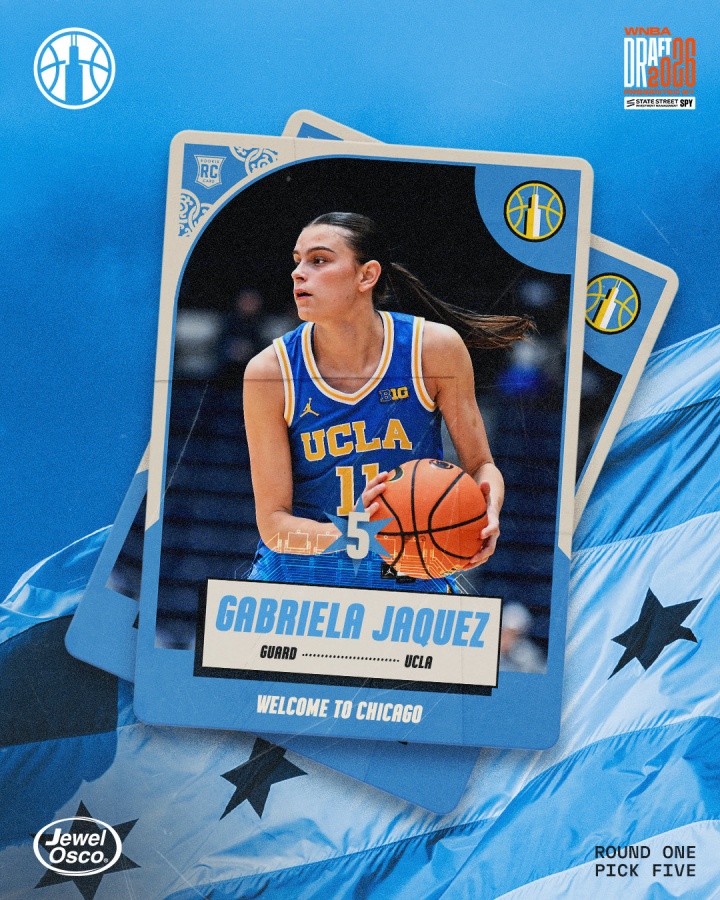 热火哈克斯的妹妹~芝加哥天空首轮第5顺位选中加布里埃拉·哈克斯