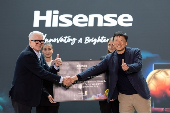 【球迷报道】海信RGB-Mini LED技术获国际足联认可 赋能世界杯VAR视频助理裁判(图1)