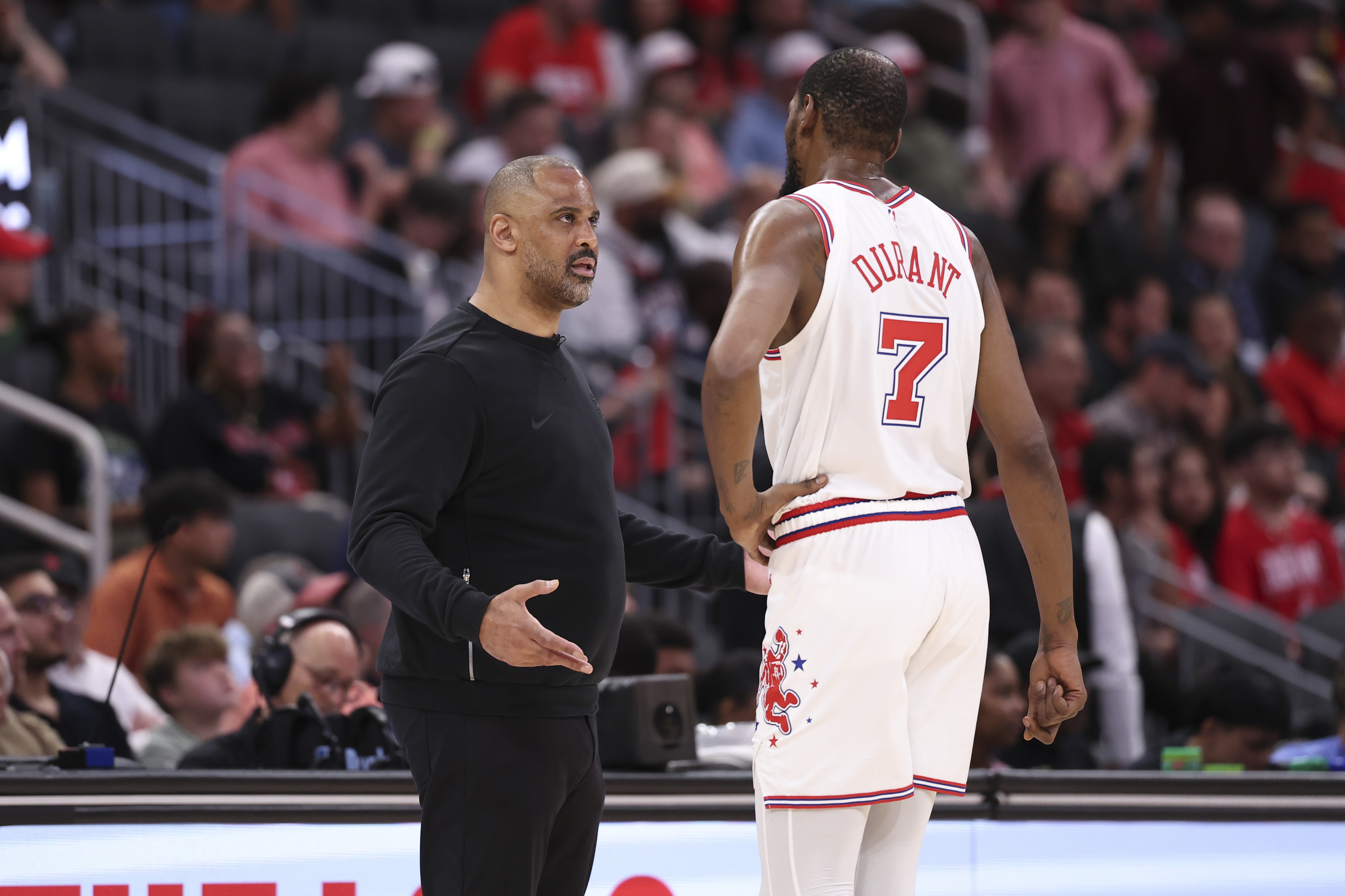 [杜兰特]火箭没阿杜啥也不是？若他G2不复出 系列赛局势将彻底反转？(图4)