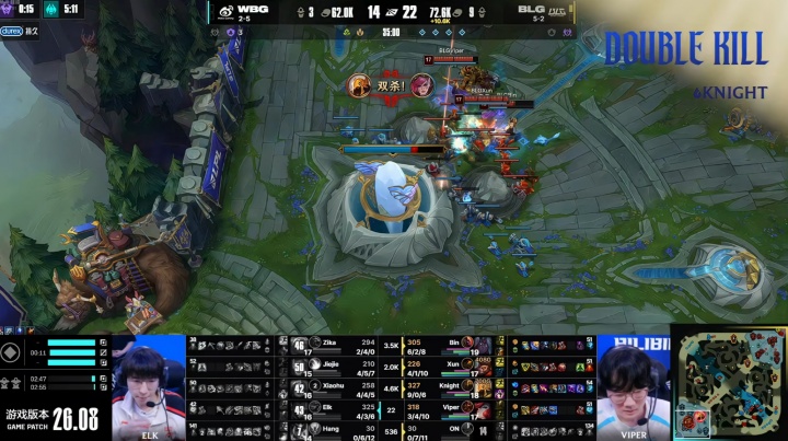 能别玩这英雄了么？Xiaohu近两把妖姬全被对手中单打出超大差距