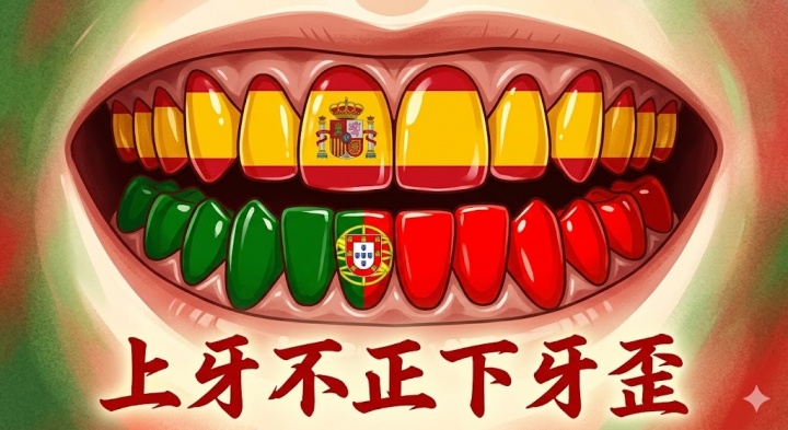 [葡萄牙]今日趣图：既然人的脚踢不过佛得角，葡萄做的牙怎么啃得动刚果(图2)