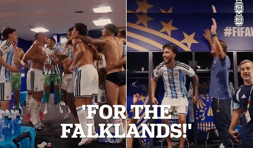 邮报：阿根廷球员赛后唱涉及“马岛”的歌曲，FIFA不会进行处罚