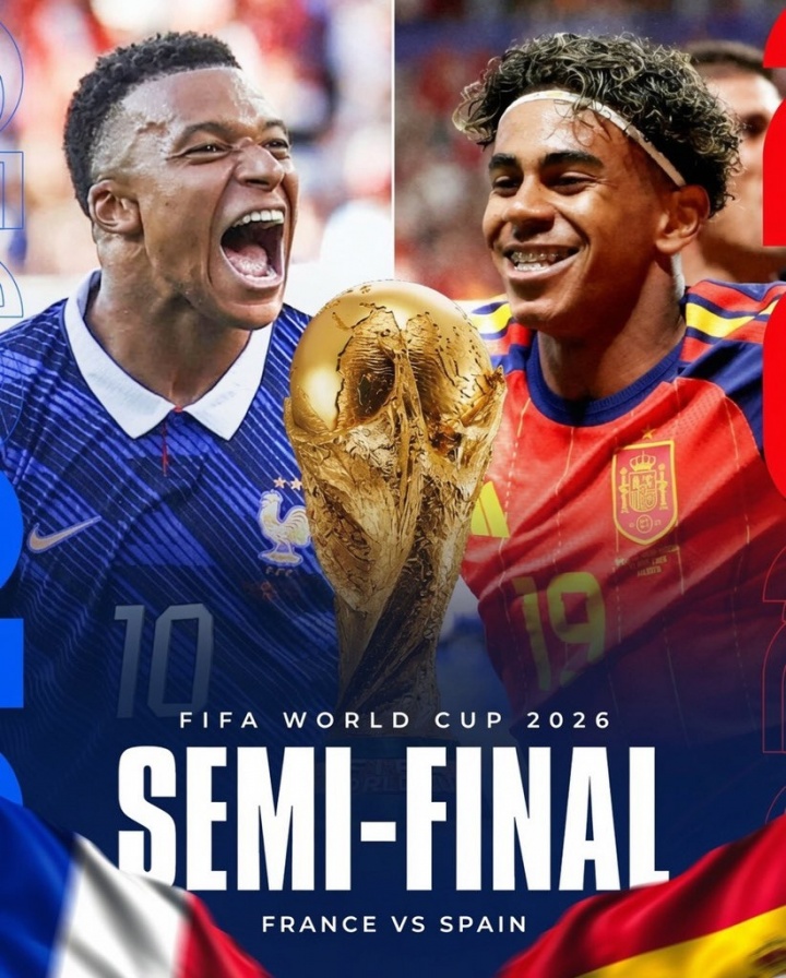 巅峰对决！法国vs西班牙的世界杯半决赛是FIFA实时排名第一vs第二