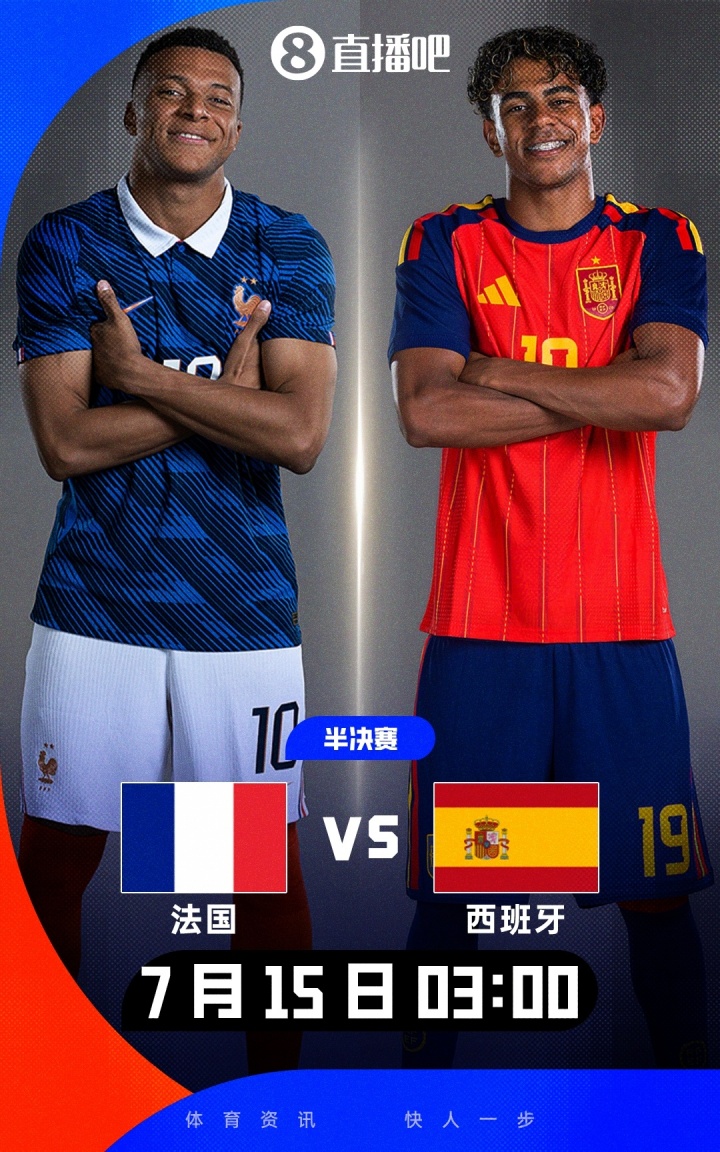 法国全队身价15.2亿欧，西班牙12.2亿欧，两大热门对决你看好谁？