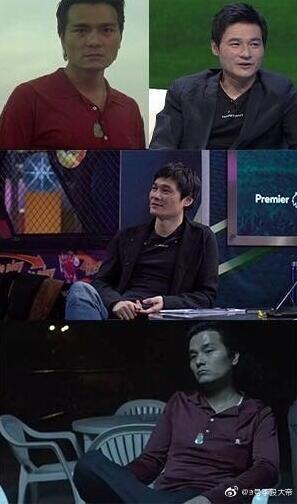 表情神似!李毅晒同林家栋饰演角色