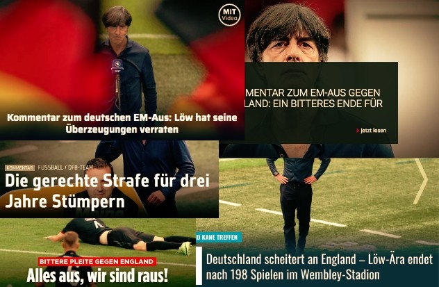 德甲今日头版:德国队的勒夫时代结束 拜仁存在薪资问题