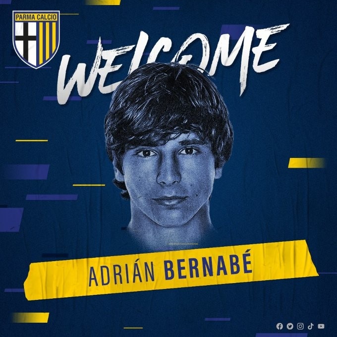 官方:曼城20岁中场贝尔纳韦与帕尔马签约3年,球员风格类似喜娃