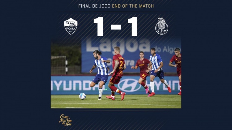 热身赛-扎尼奥洛助攻小曼奇尼破门 罗马1-1波尔图