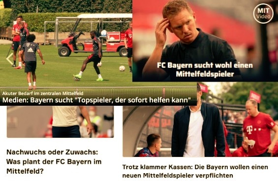 德甲今日头版:多特续约达胡德 拜仁有意向补强中场