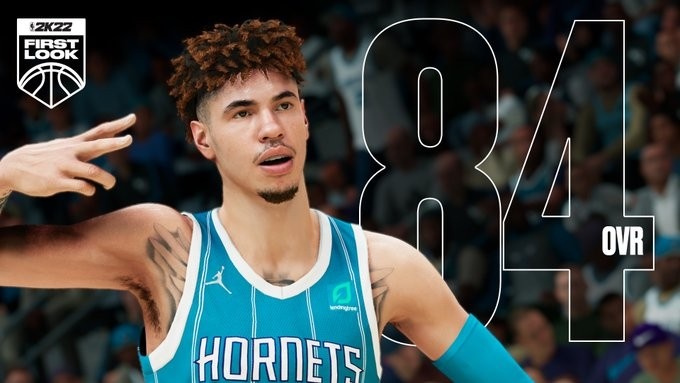 nba2k22公布拉梅洛鲍尔能力值84