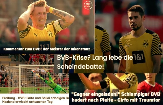 德甲今日头版：多特是不稳定之王 纳帅要在主场拿联赛首胜