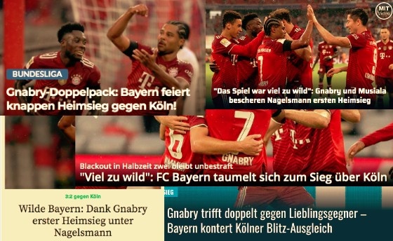 德甲今日头版:拜仁收获联赛首胜 基米希续约到2025年