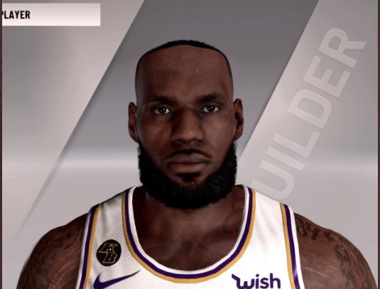 "老詹"?nba2k22詹姆斯最新半身像曝光 发际线突破天际