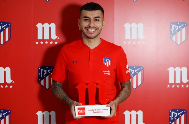 3场西甲比赛贡献3球1助，科雷亚当选马竞8月最佳球员