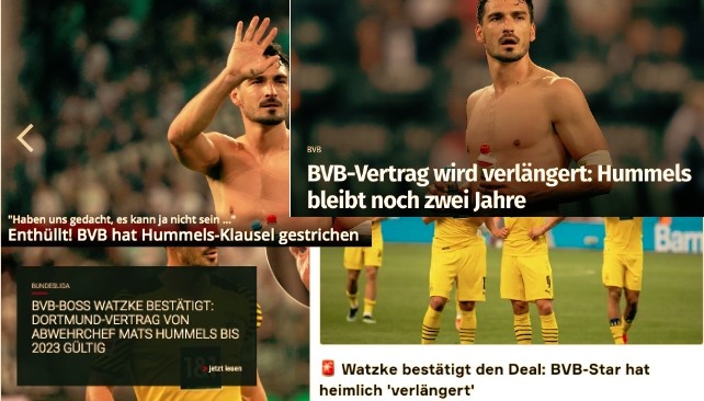 德甲今日头版：纳帅的战术助莱比锡大胜 多特续约胡梅尔斯