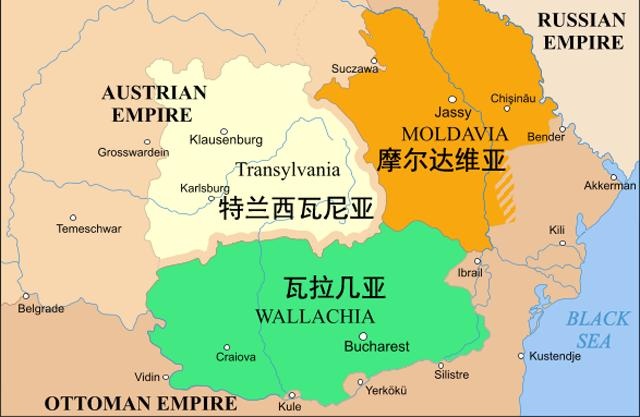 帝国的衰落,摩尔多瓦南部的土地被沙俄夺走,形成了比萨拉比亚地区