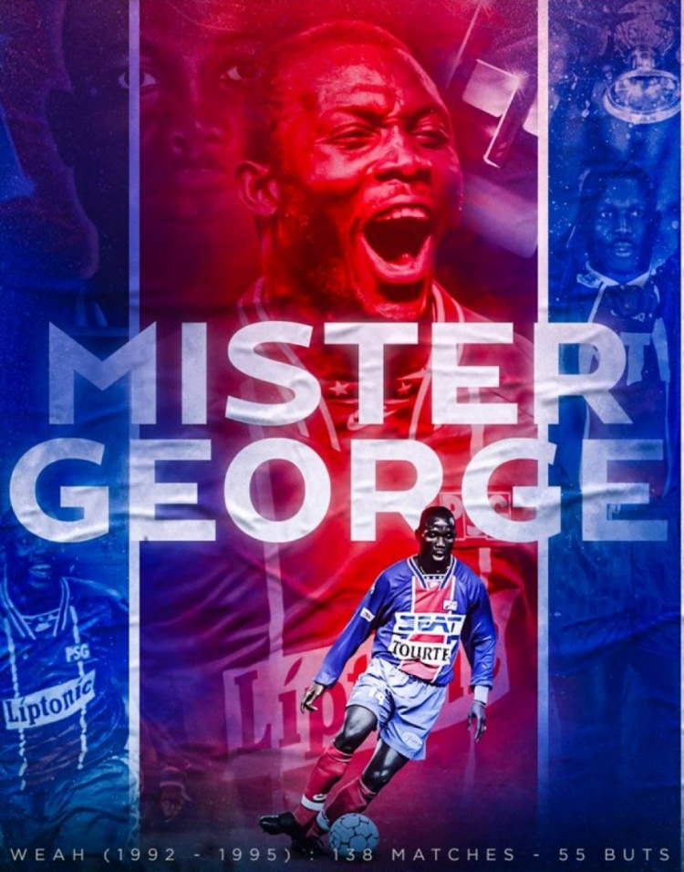 乔治-维阿迎来55岁生日,巴黎圣日耳曼官方送出祝福