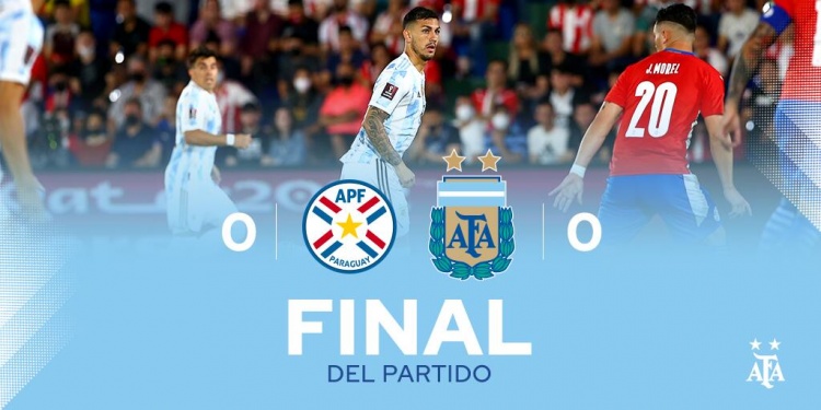 世预赛-科雷亚迪马利亚连失良机，阿根廷客场0-0闷平巴拉圭