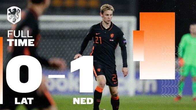世预赛-德佩助攻克拉森破门 荷兰1-0拉脱维亚