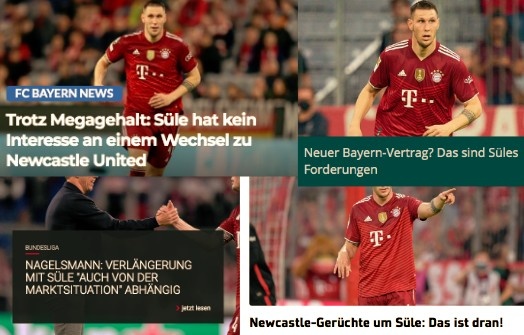 德甲今日头版:巴黎开高薪吸引哈兰德 拜仁已接触吕迪格