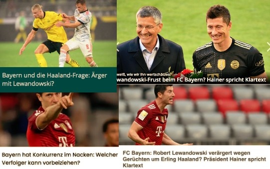 德甲今日头版:巴黎开高薪吸引哈兰德 拜仁已接触吕迪格