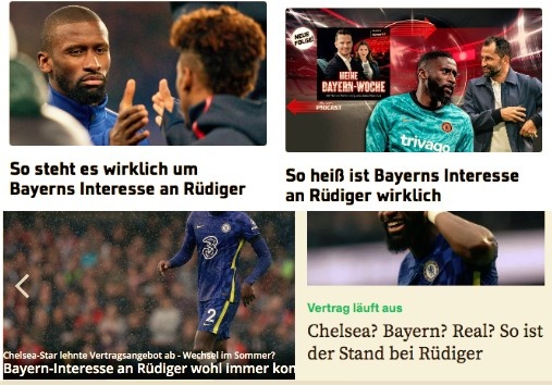 德甲今日头版:巴黎开高薪吸引哈兰德 拜仁已接触吕迪格