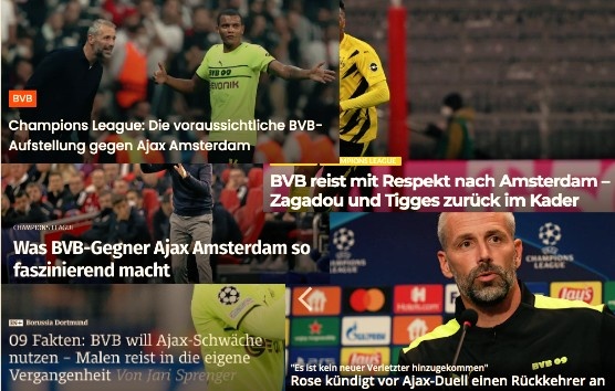 德甲今日头版:多特关注多名前锋 拜仁想在冬窗就签阿德耶米